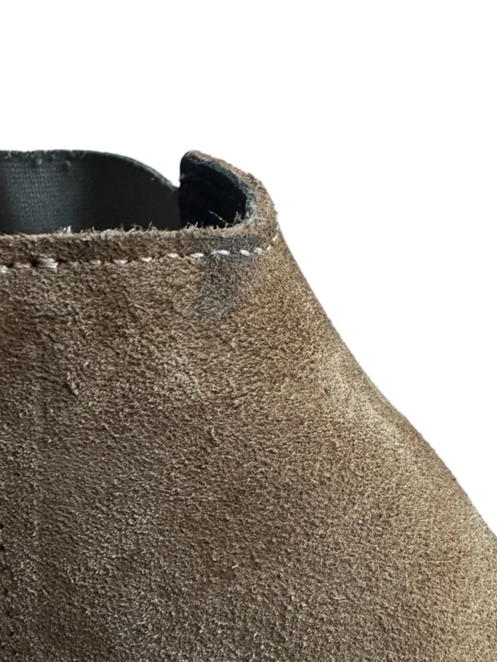 Veldskoen The Farmer Chelsea Suede Boots Grey Sole Unisex W10/M9